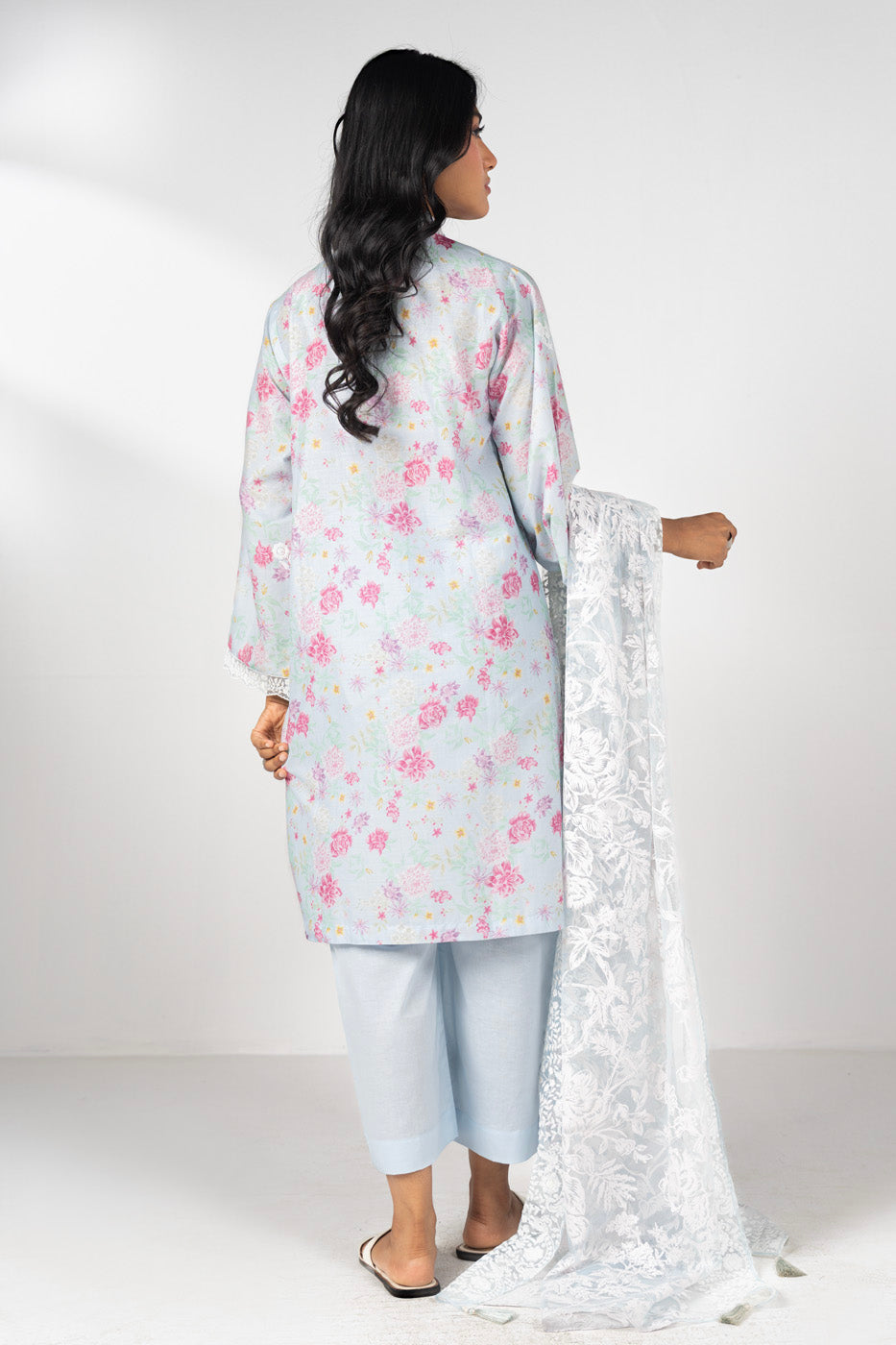 RTW | SHIRT, TROUSER & DUPATTA view 4