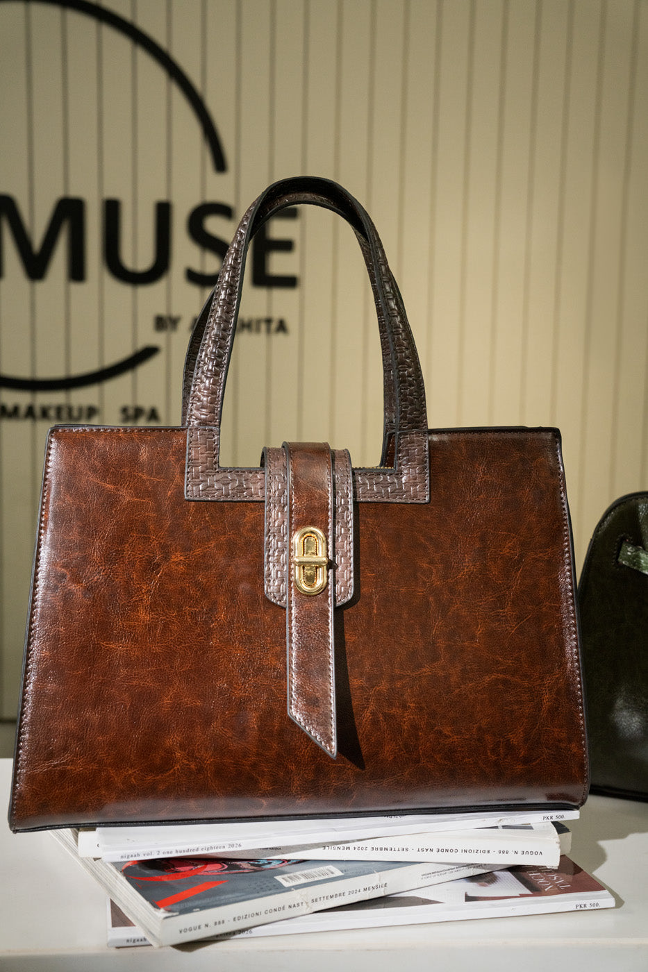 STRUCTURED TOTE BAG alternate view