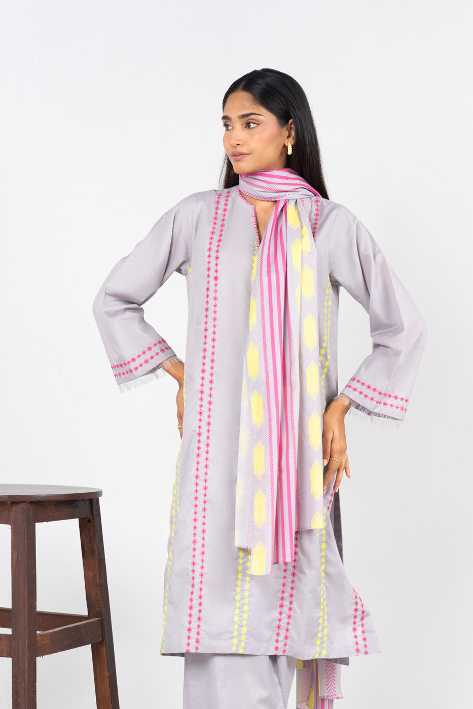 RTW | SHIRT, CULOTTE & DUPATTA alternate view
