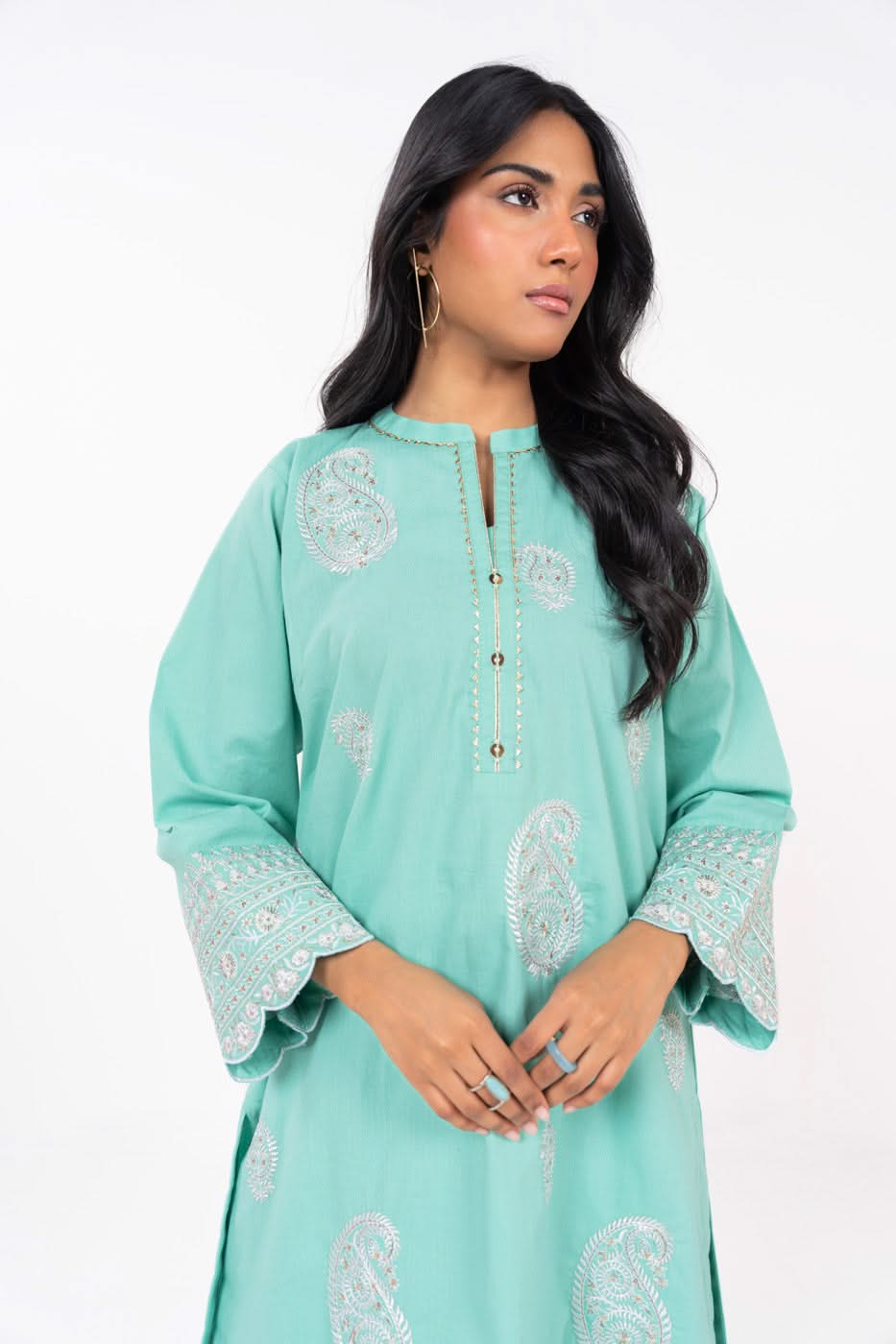 RTW  | SHIRT, TROUSER & DUPATTA view 3