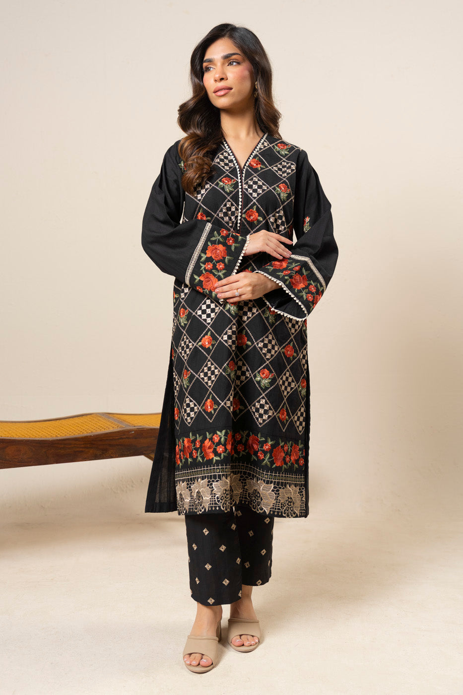 RTW | SHIRT, TROUSER & DUPATTA view 4