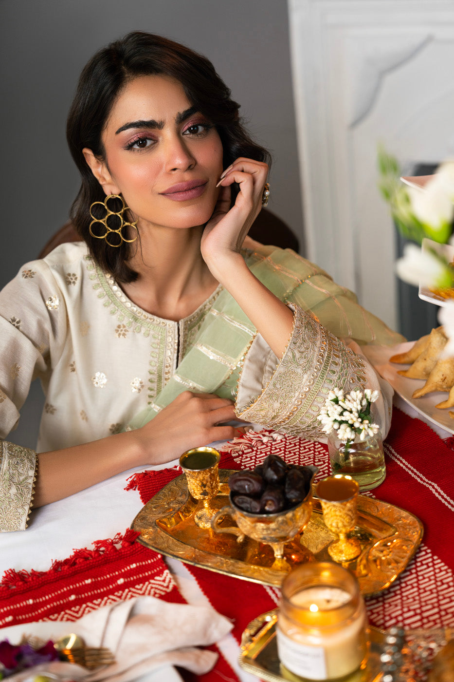 RTW | SHIRT & DUPATTA view 4