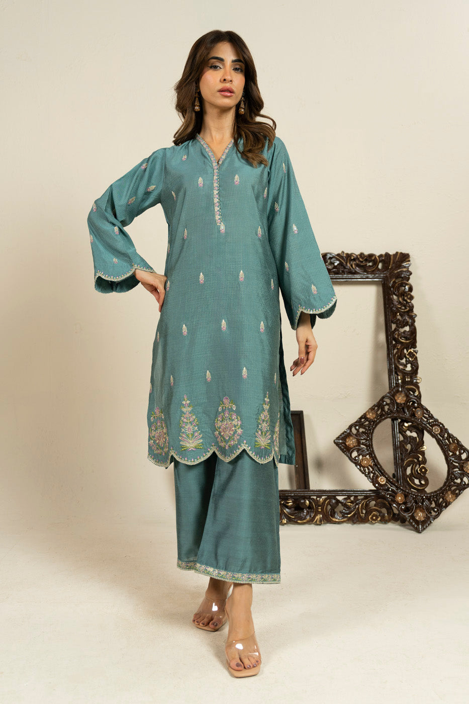 RTW | SHIRT, TROUSER & DUPATTA view 4