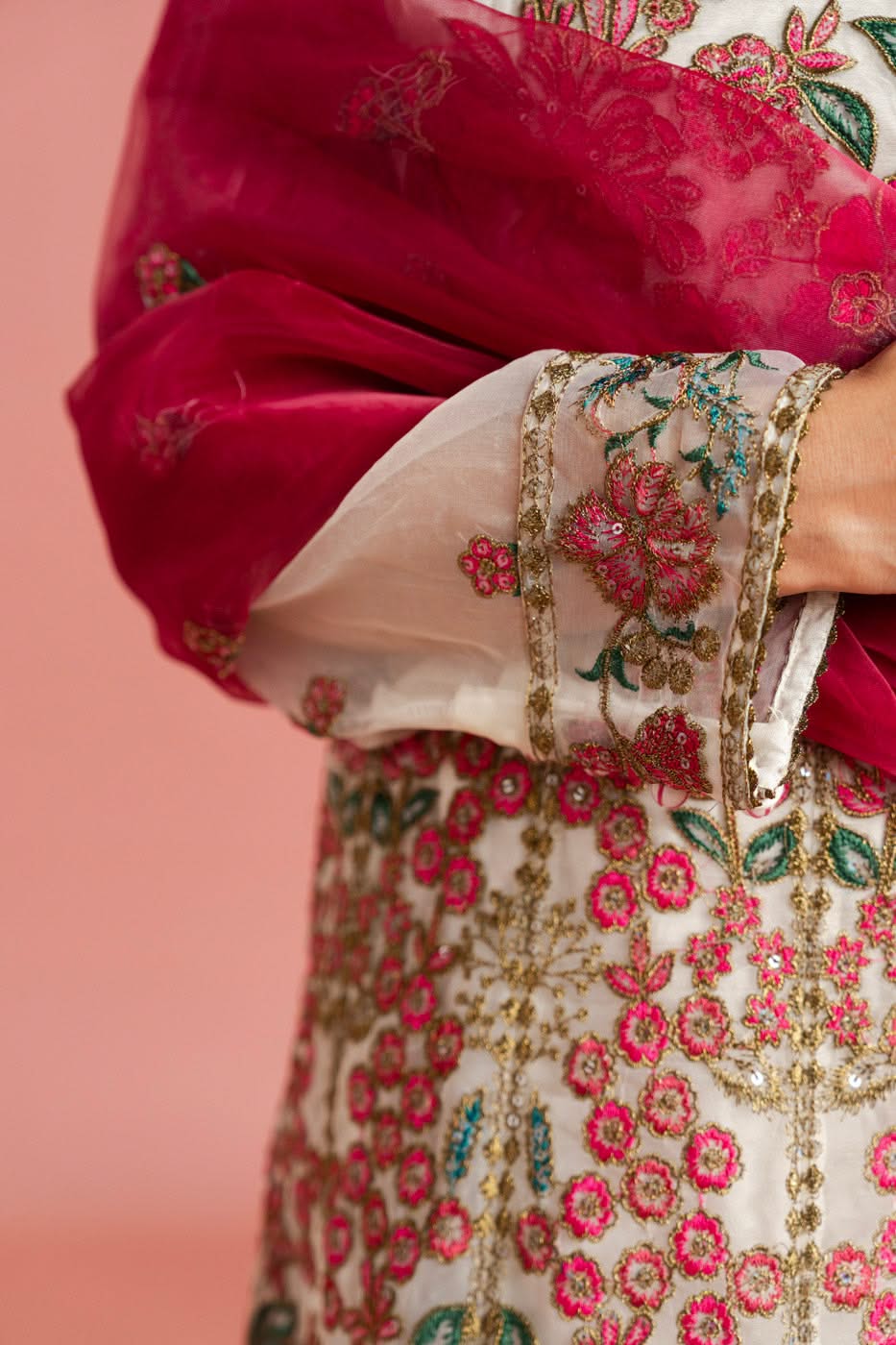 RTW | SHIRT, TROUSER & DUPATTA view 4