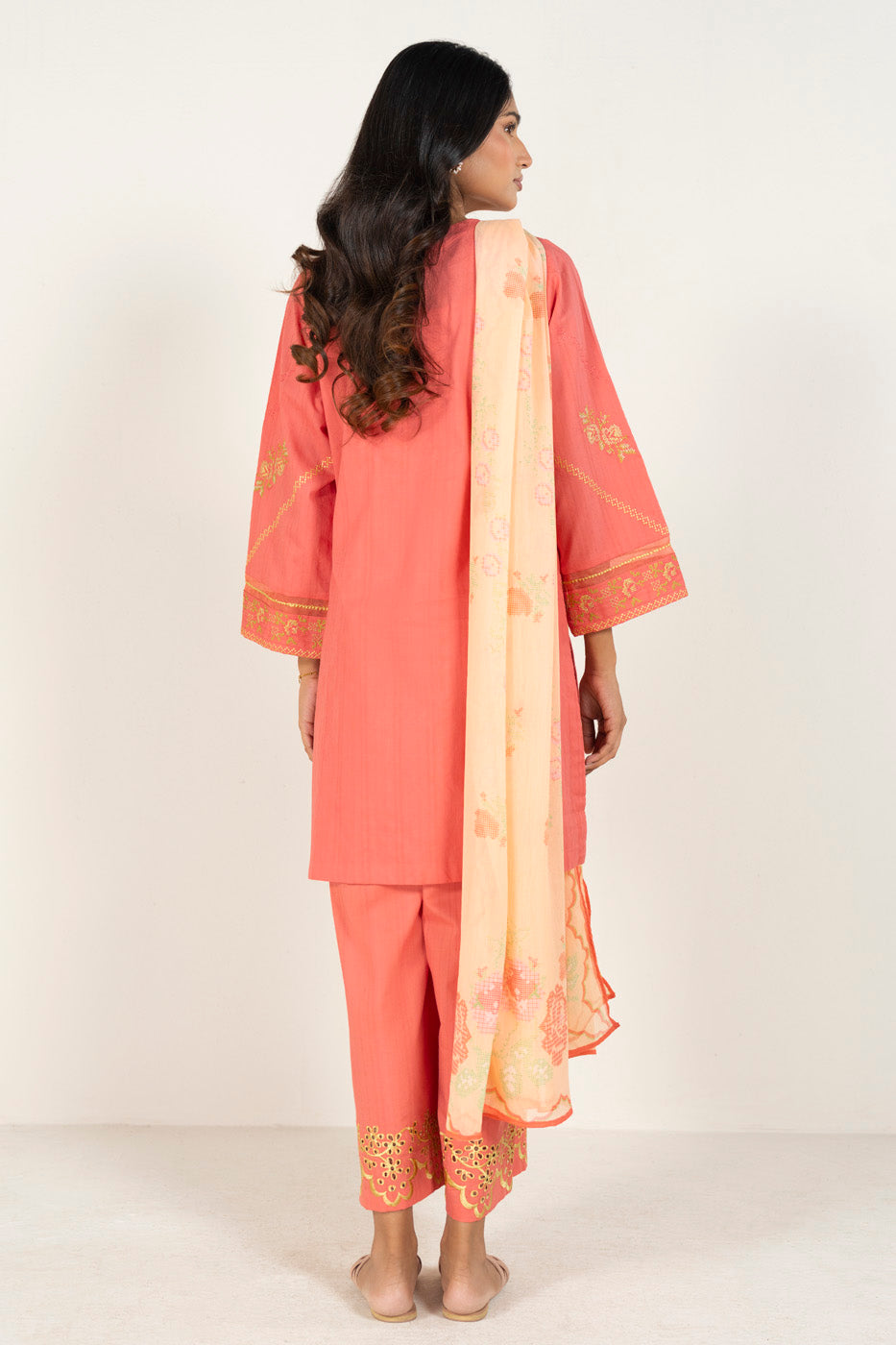 RTW | SHIRT, TROUSER & DUPATTA view 3