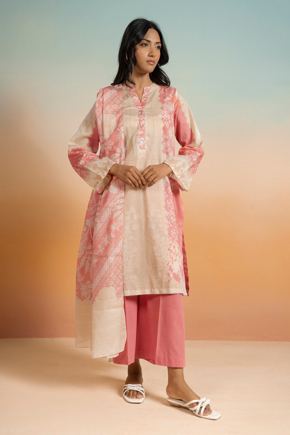 RTS  | SHIRT, TROUSER & DUPATTA
