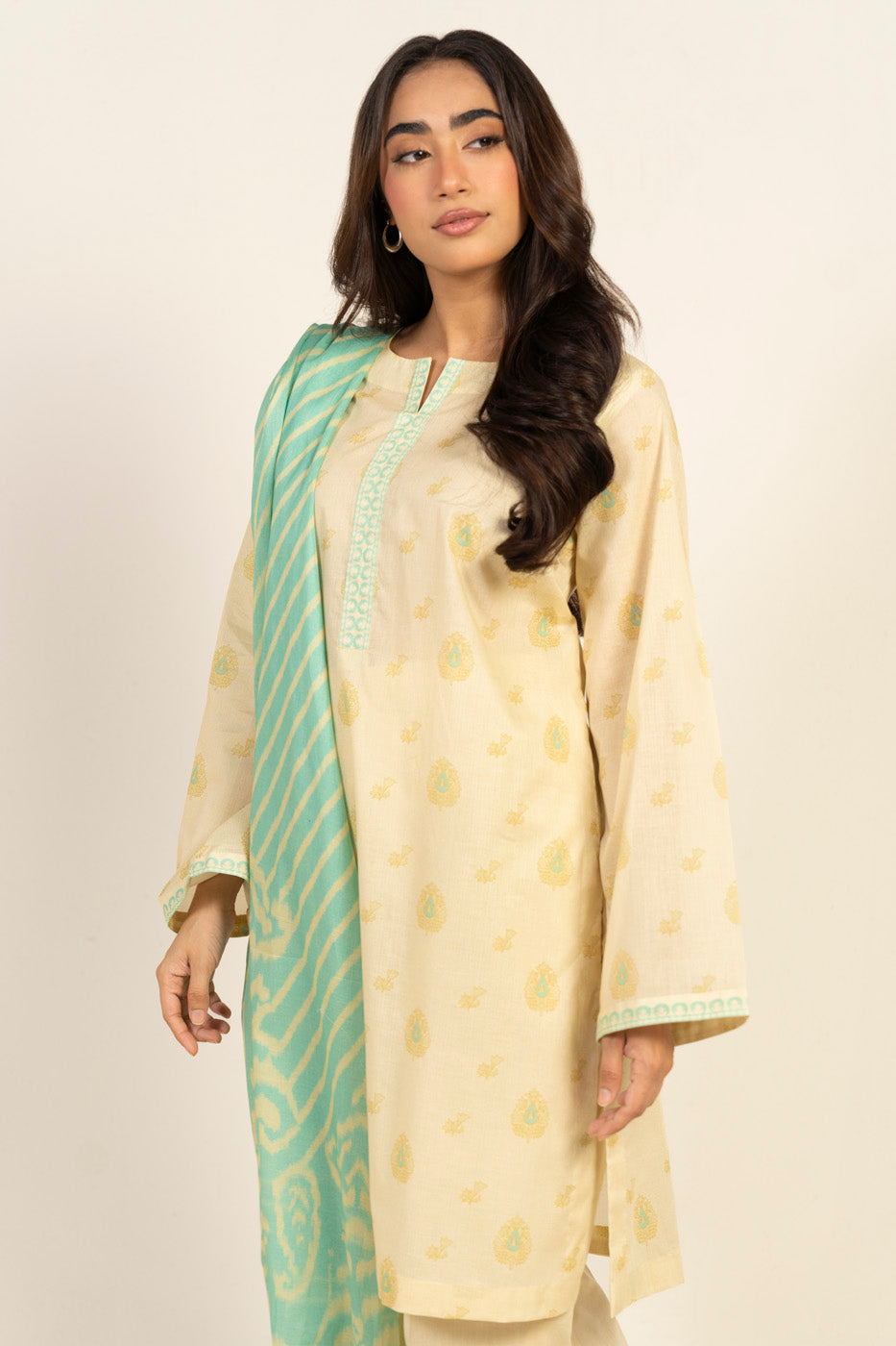 RTS  | SHIRT, TROUSER & DUPATTA alternate view