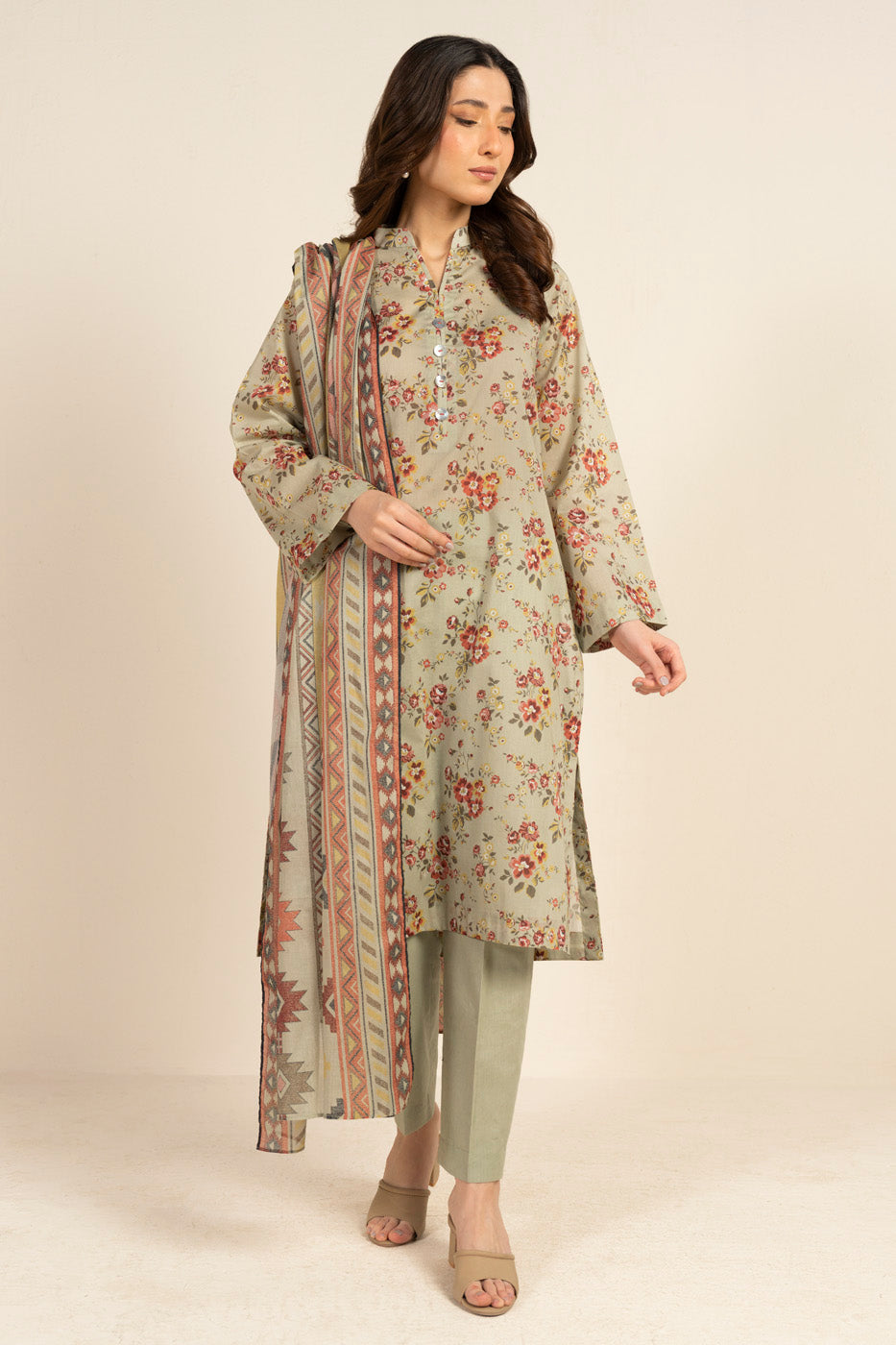 RTS  | SHIRT, TROUSER & DUPATTA