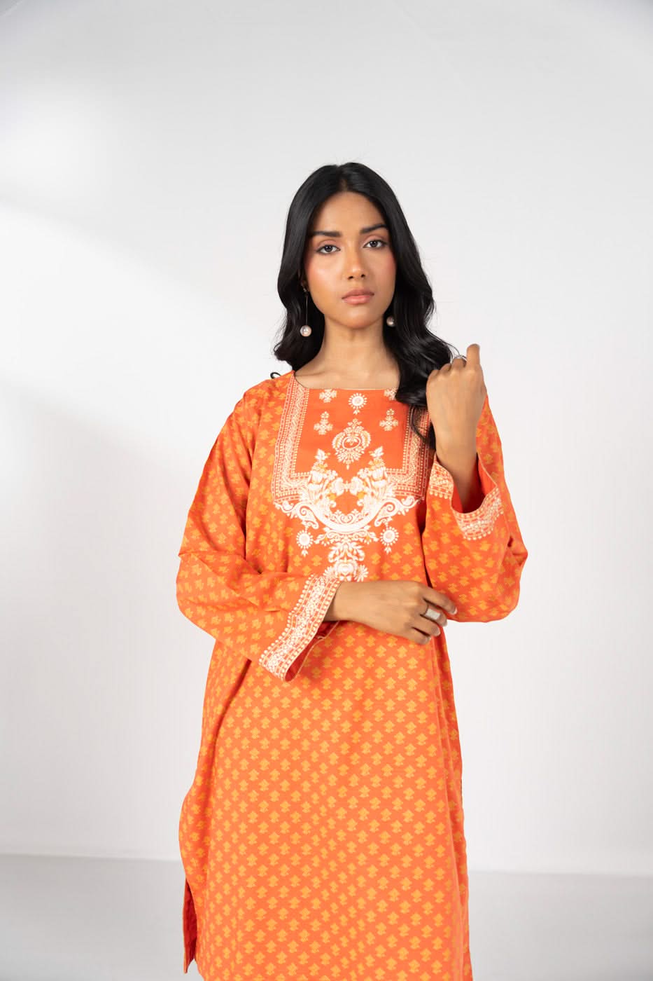 RTW | SHIRT & DUPATTA view 3