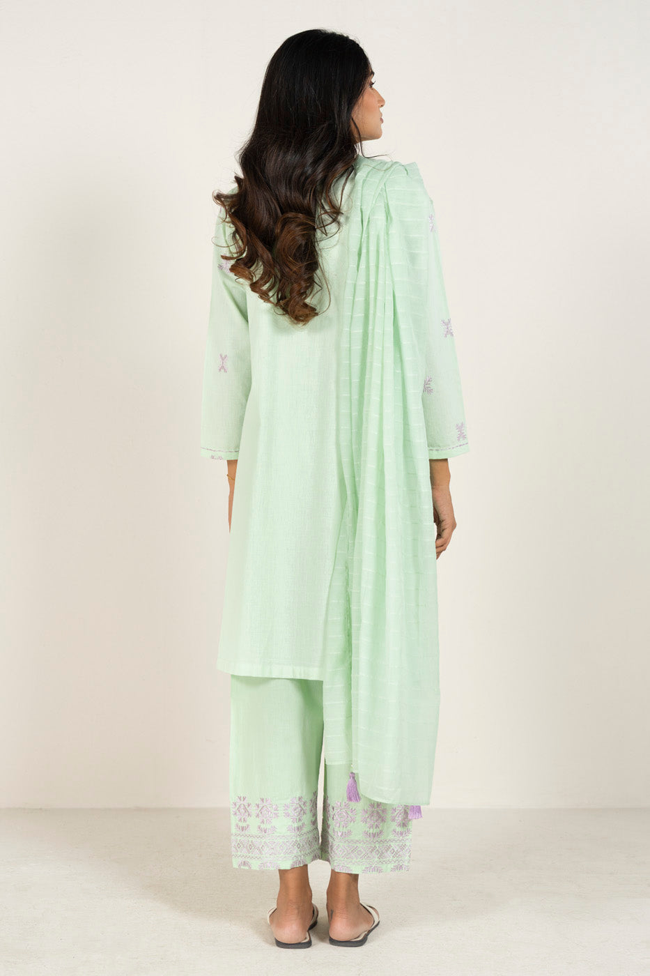 RTW | SHIRT, TROUSER & DUPATTA view 4