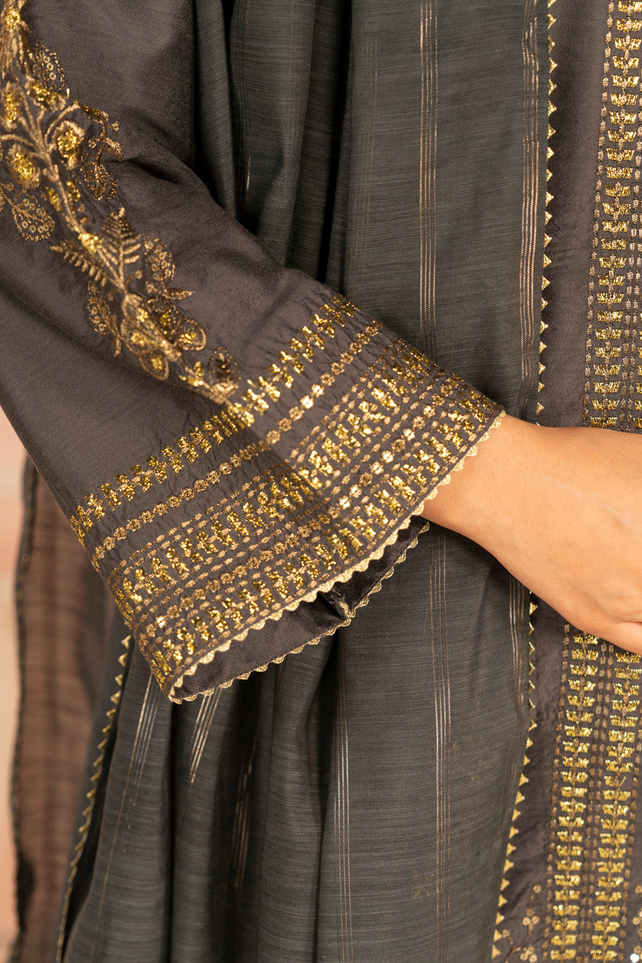 RTW | SHIRT, TROUSER & DUPATTA view 3