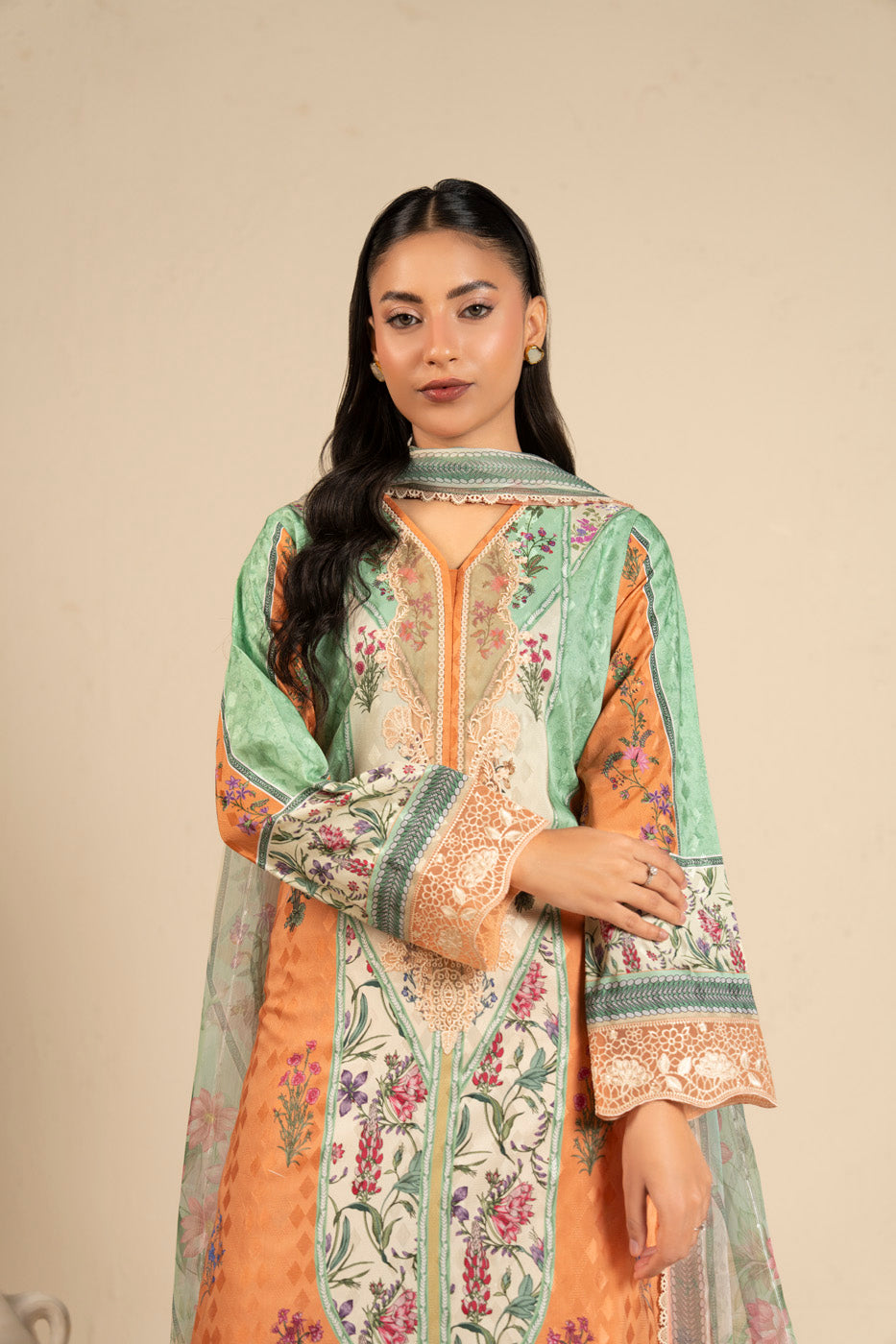 RTS  | SHIRT, TROUSER & DUPATTA alternate view