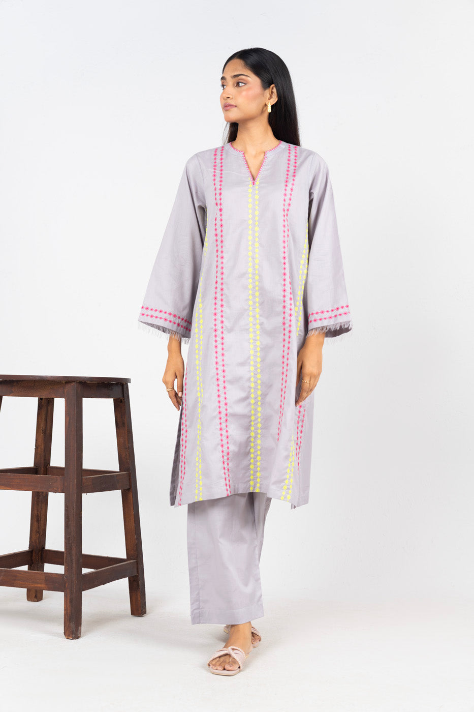 RTW | SHIRT, CULOTTE & DUPATTA view 4