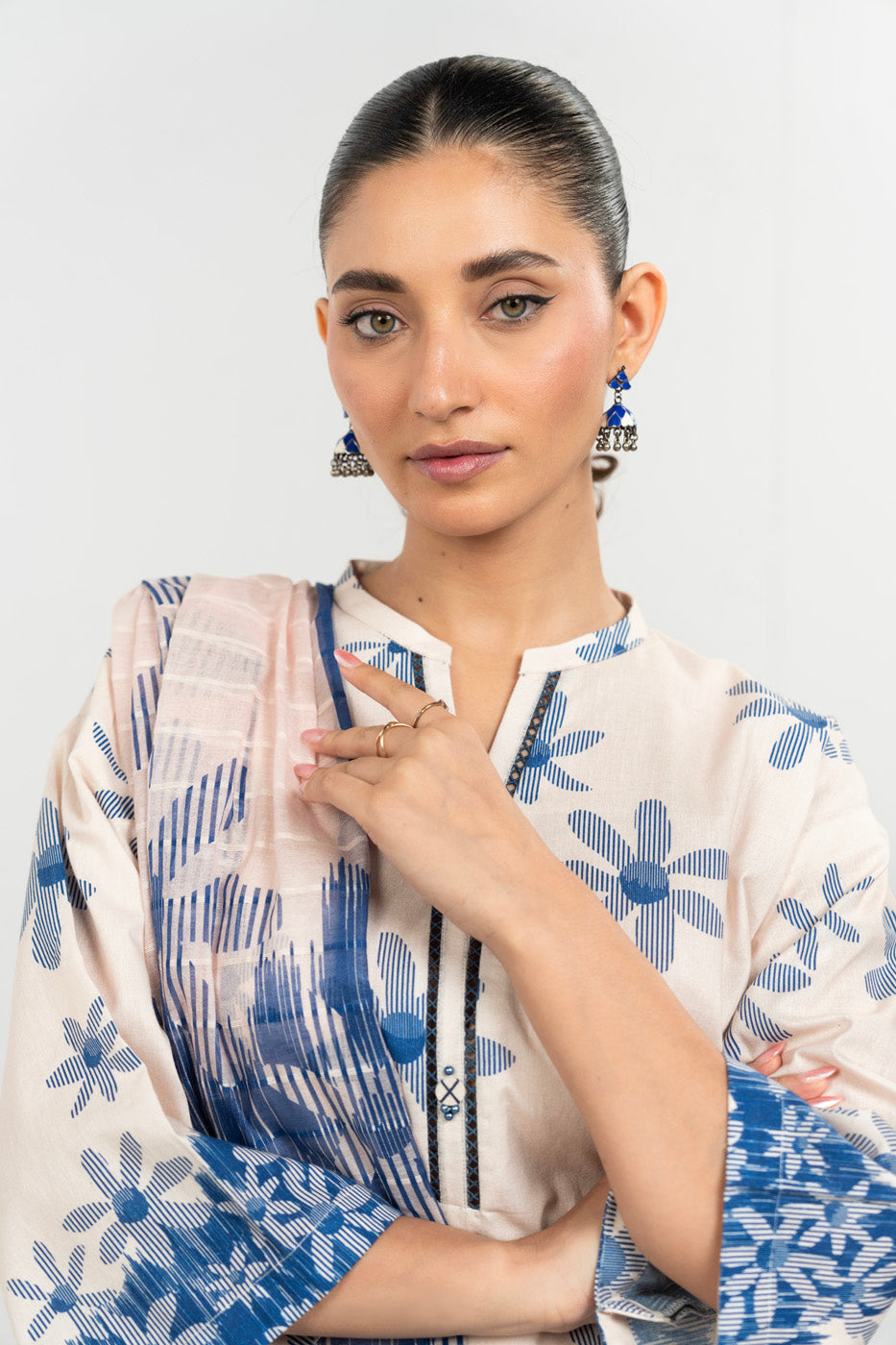 RTW  | SHIRT, CULOTTE & DUPATTA view 3