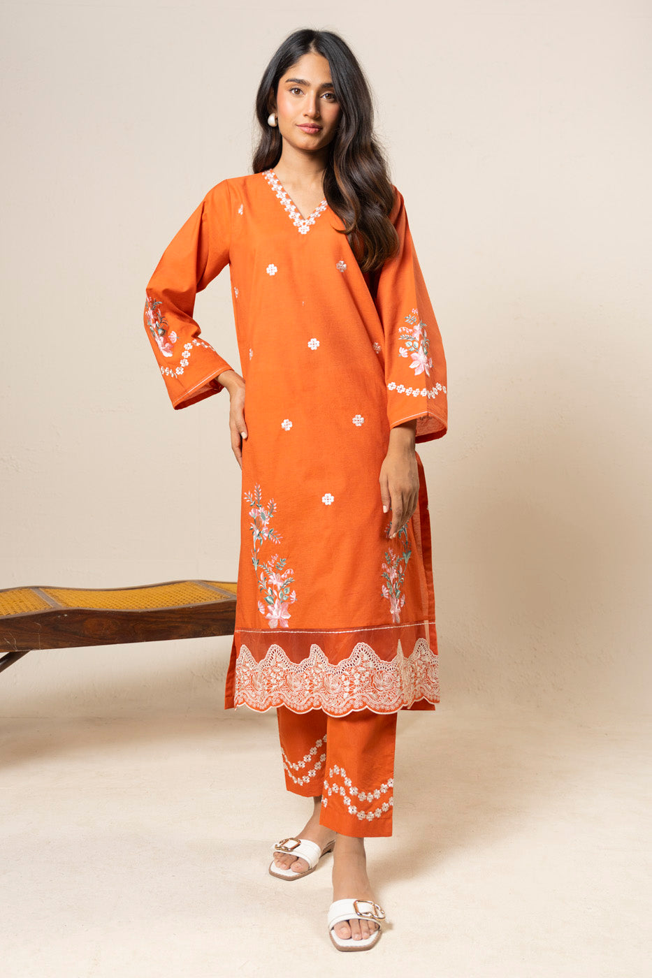 RTW | SHIRT, TROUSER & DUPATTA view 4