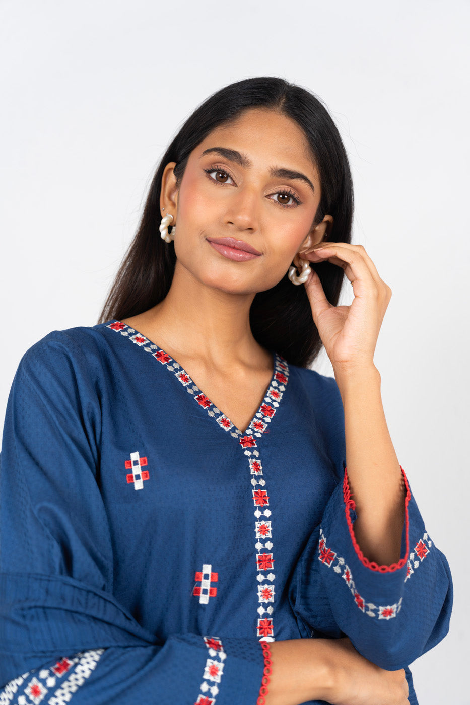 RTW  | SHIRT, CULOTTE & DUPATTA view 3