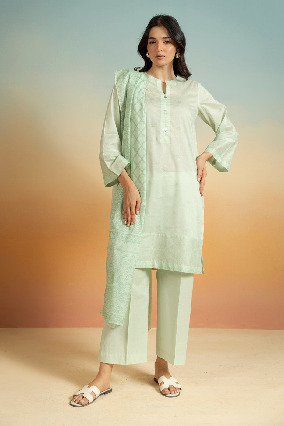 RTS  | SHIRT, TROUSER & DUPATTA