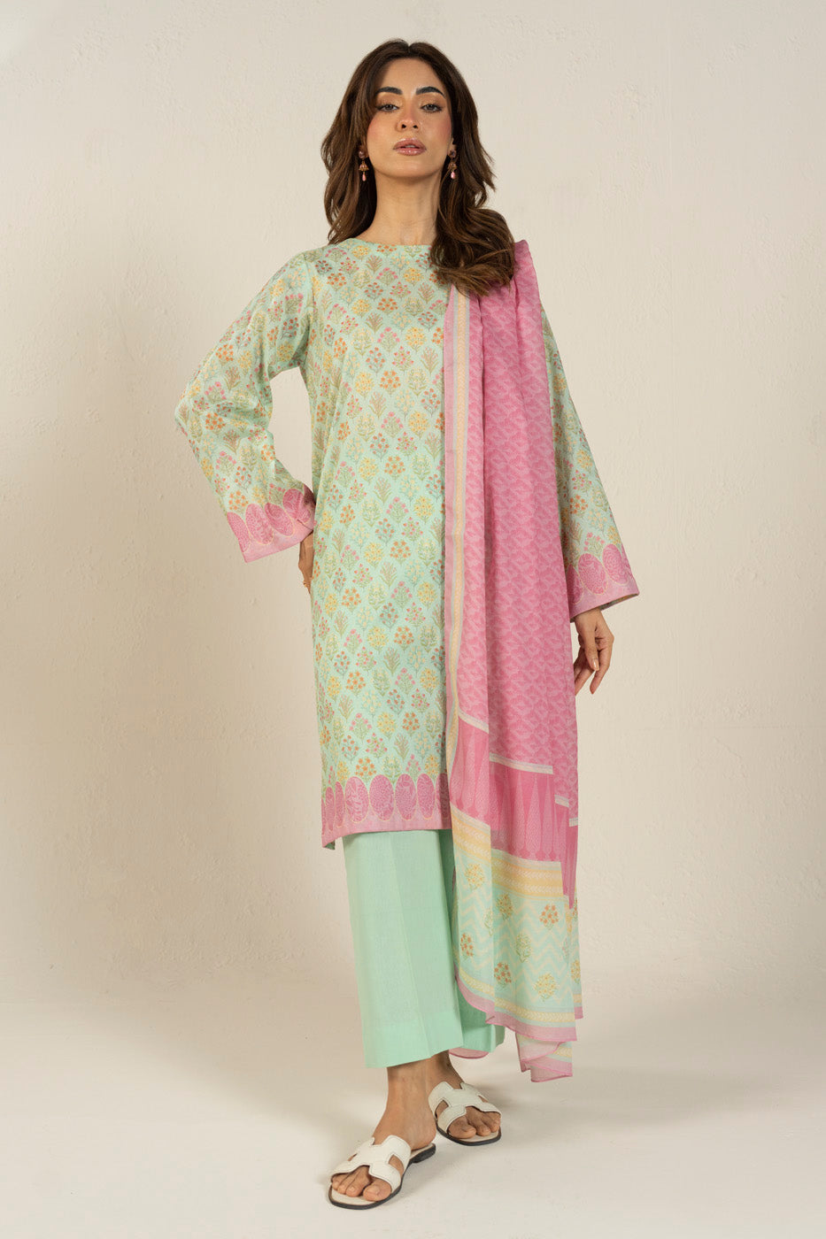 RTS  | SHIRT, TROUSER & DUPATTA