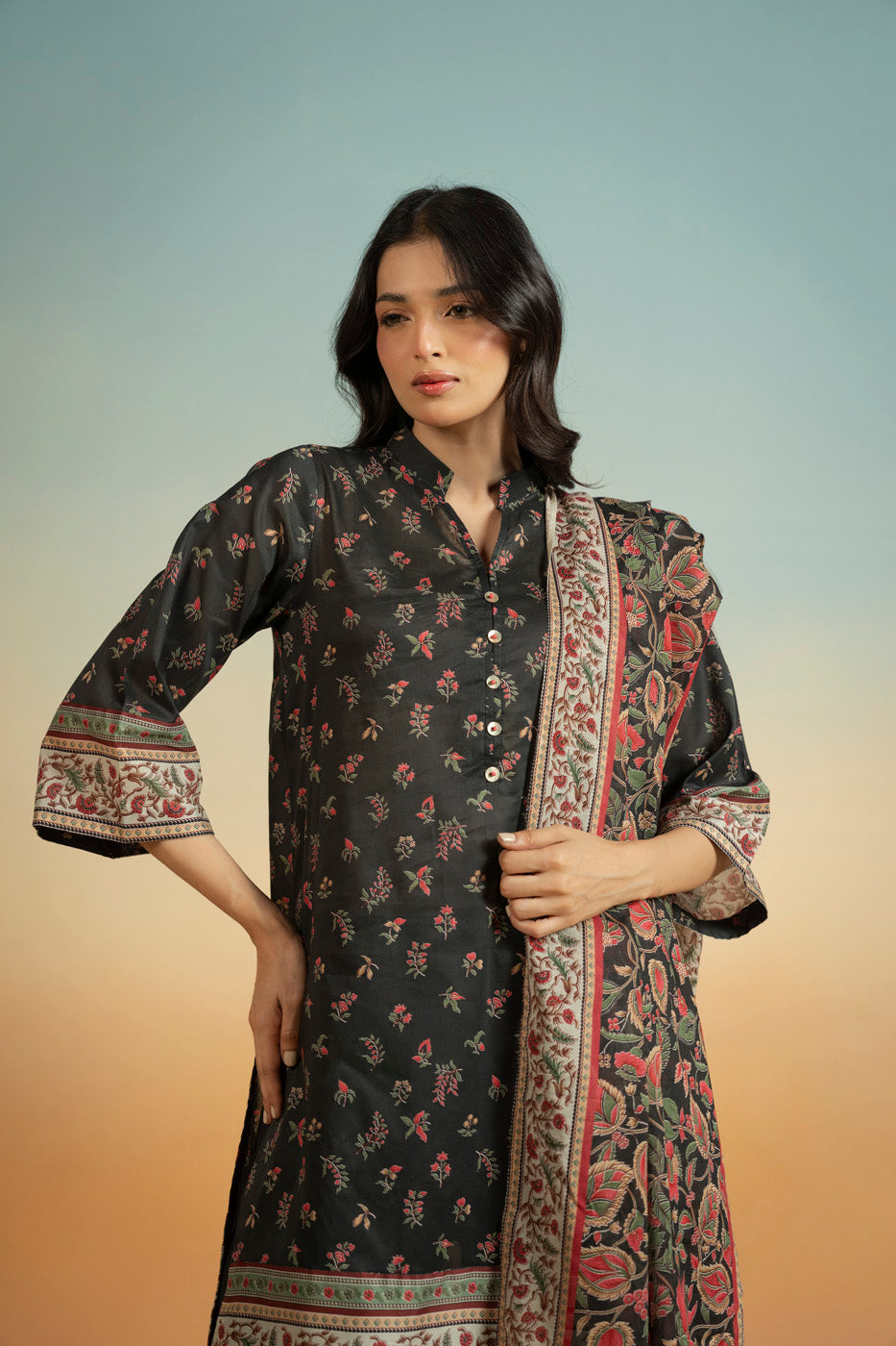 RTS  | SHIRT, TROUSER & DUPATTA alternate view