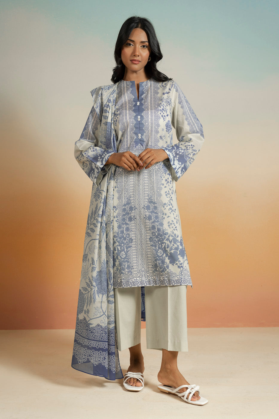 RTS  | SHIRT, TROUSER & DUPATTA