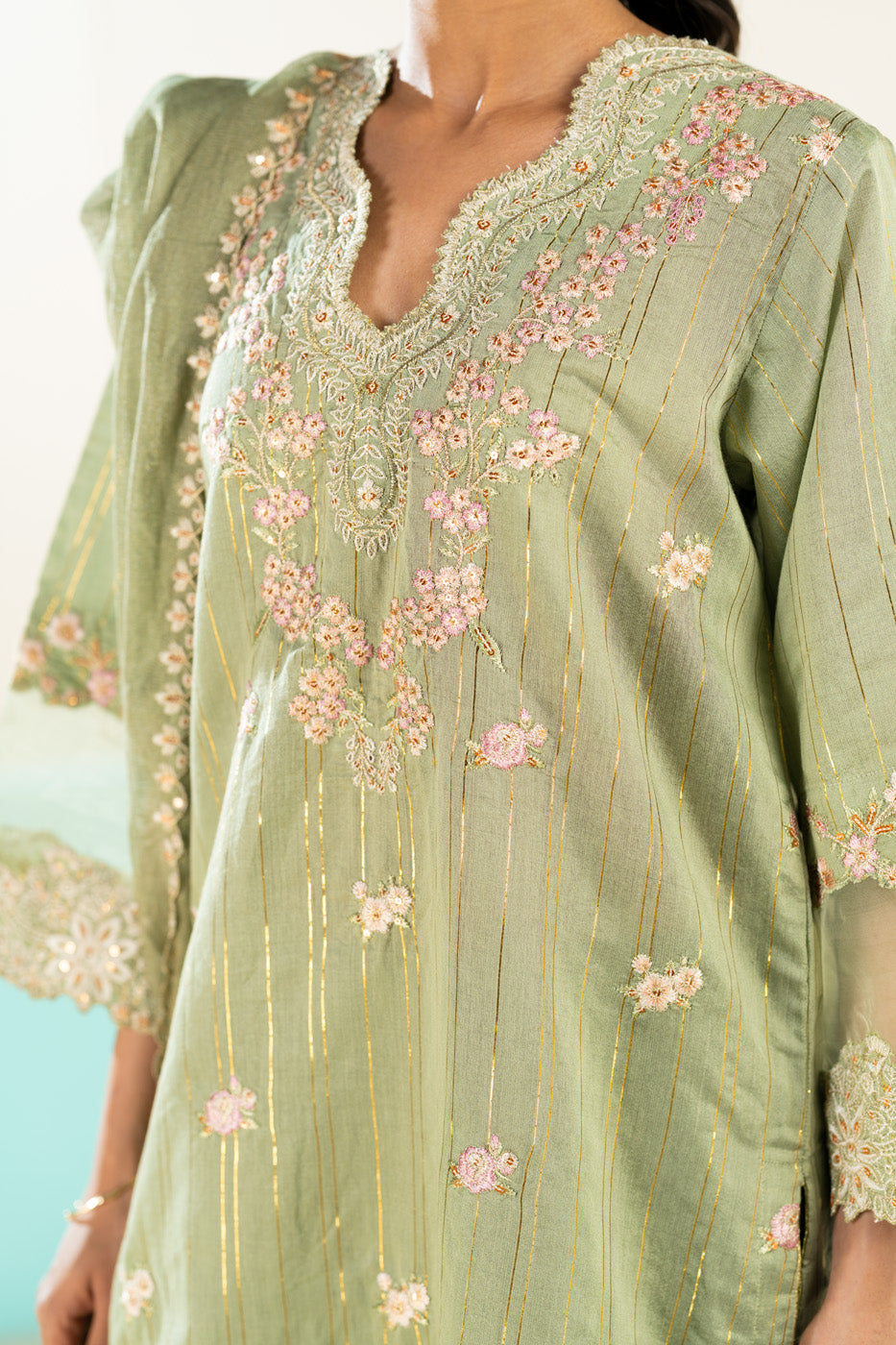 RTW | SHIRT, TROUSER & DUPATTA view 3