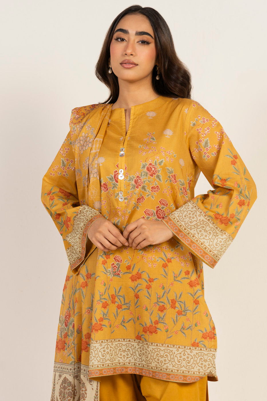RTS  | SHIRT, TROUSER & DUPATTA alternate view