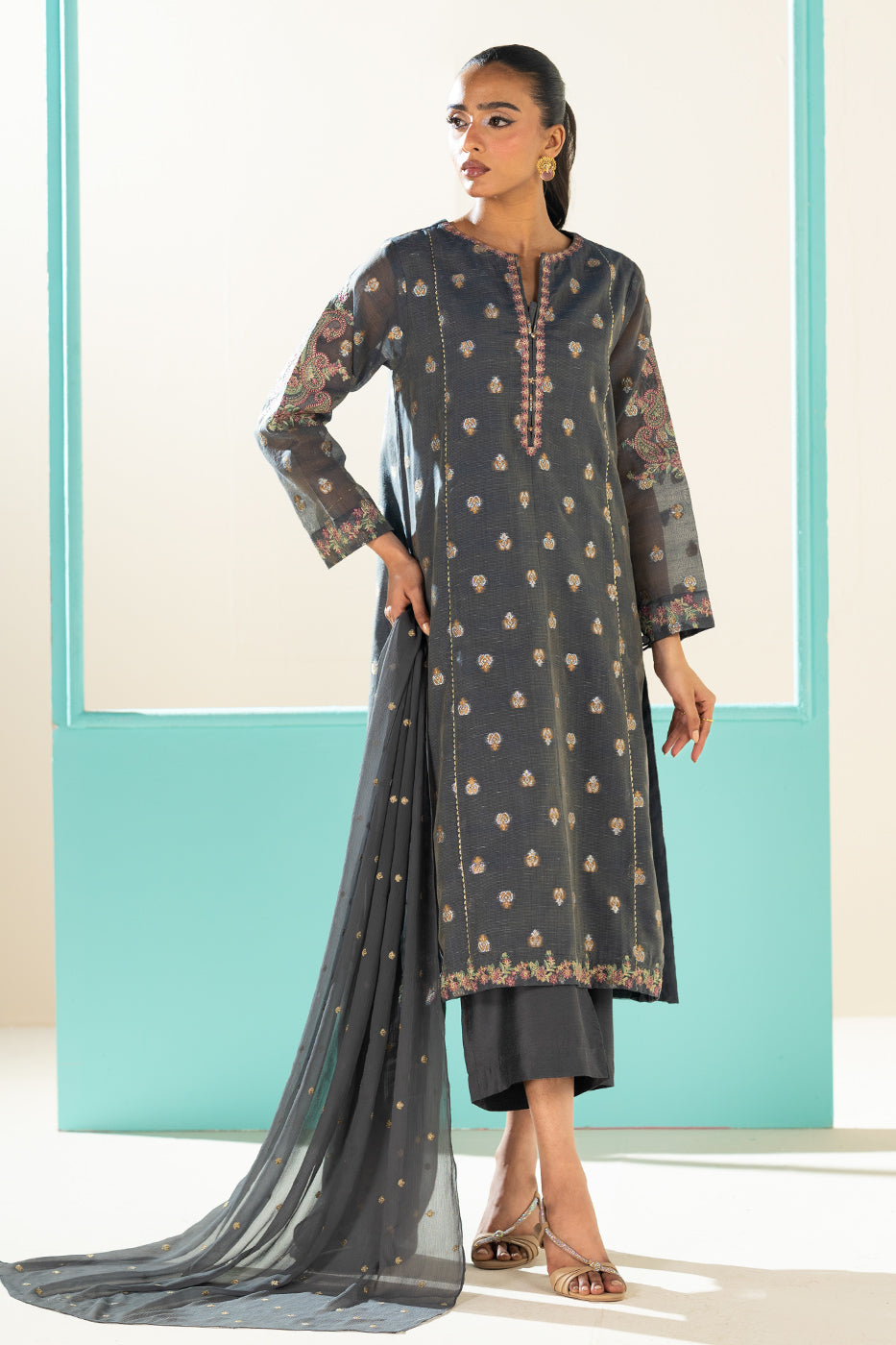 RTW | SHIRT, TROUSER & DUPATTA