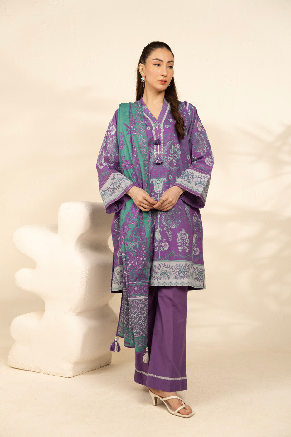 RTS | SHIRT, TROUSER & DUPATTA