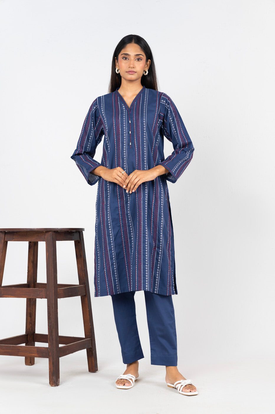 RTW | SHIRT, TROUSER & DUPATTA view 4