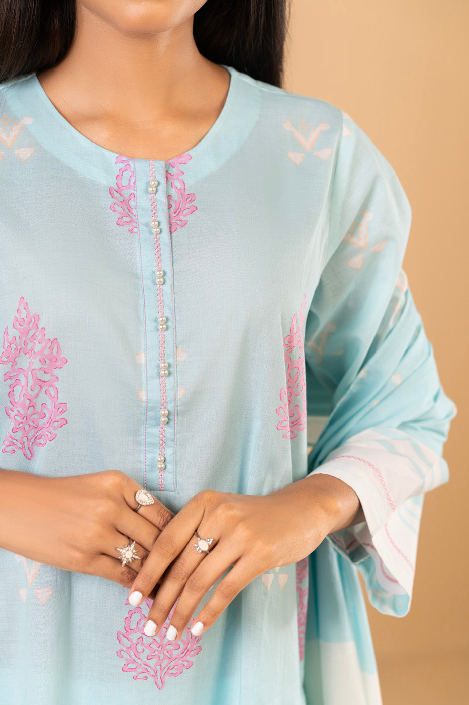 RTW | SHIRT, TROUSER & DUPATTA view 3