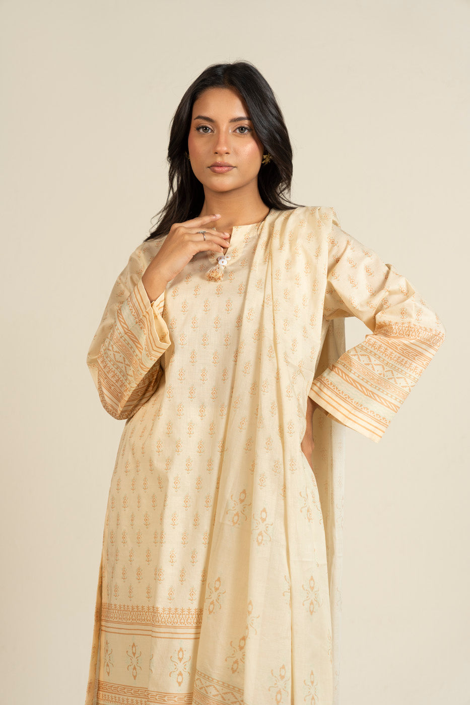 RTS  | SHIRT, TROUSER & DUPATTA alternate view