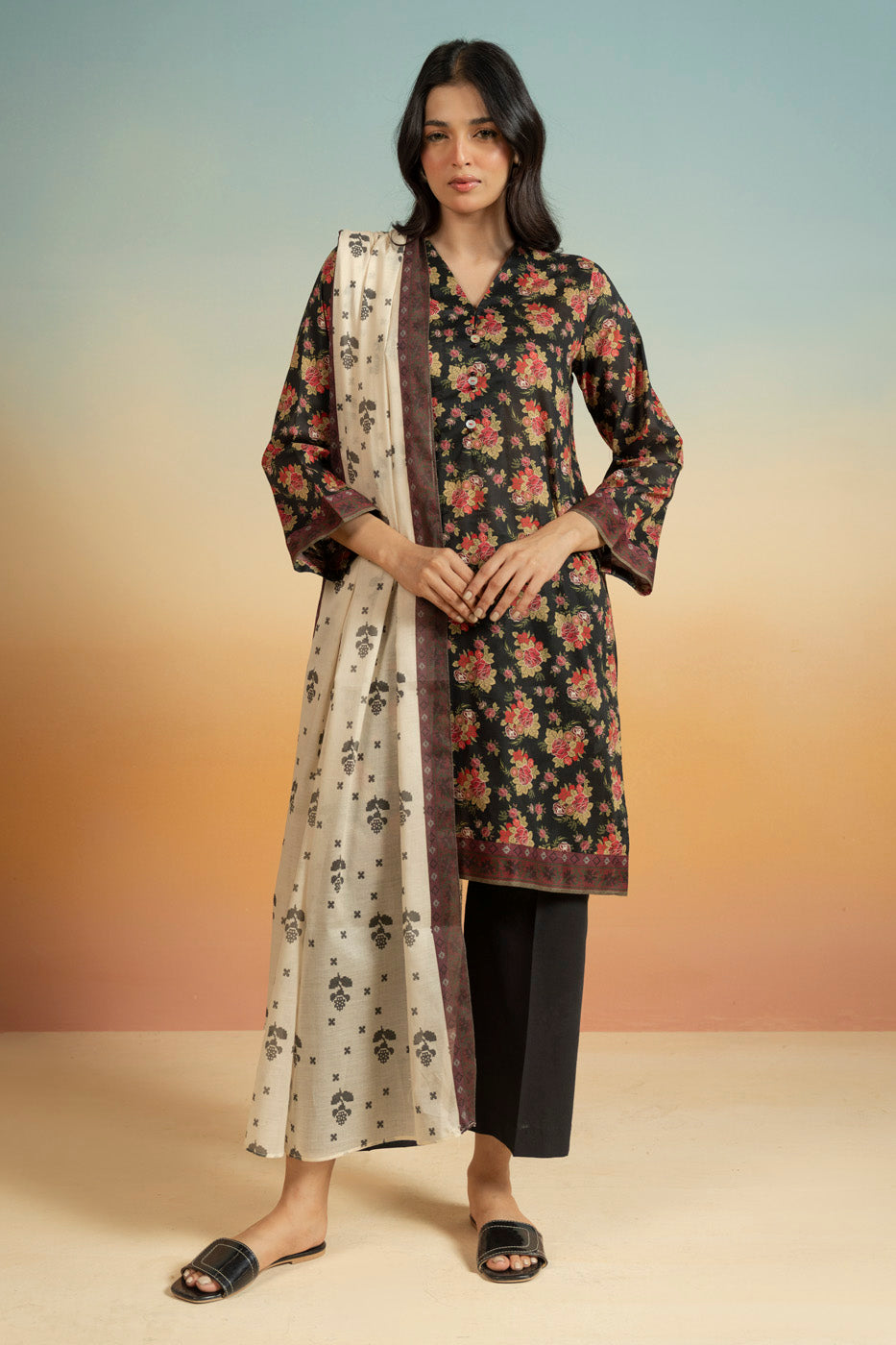 RTS  | SHIRT, TROUSER & DUPATTA