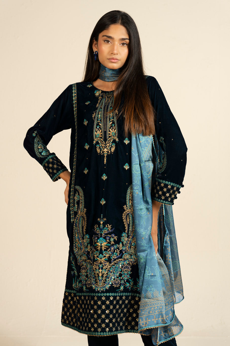 RTW | SHIRT, TROUSER & DUPATTA alternate view