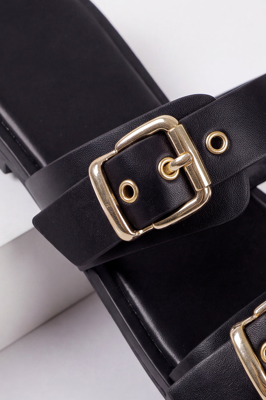 DOUBLE BUCKLE SLIDES view 4