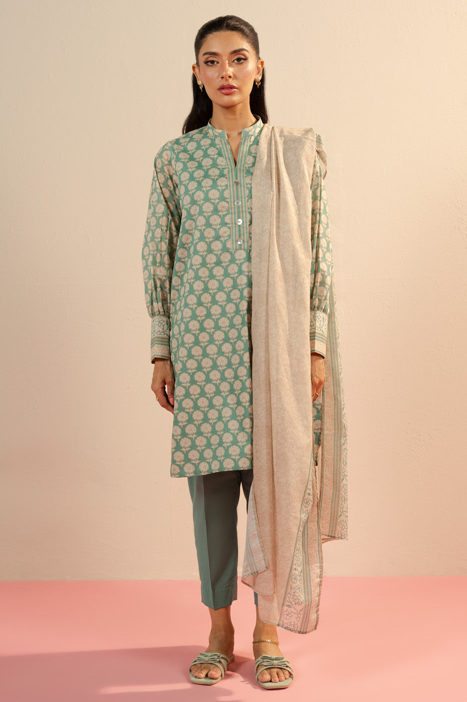 RTS  | SHIRT, TROUSER & DUPATTA
