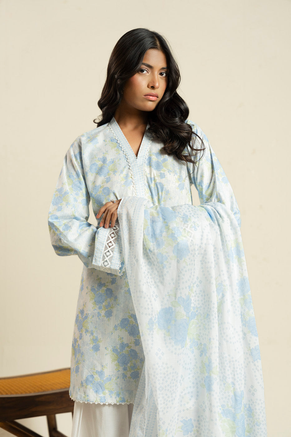 RTS | SHIRT, TROUSER & DUPATTA alternate view