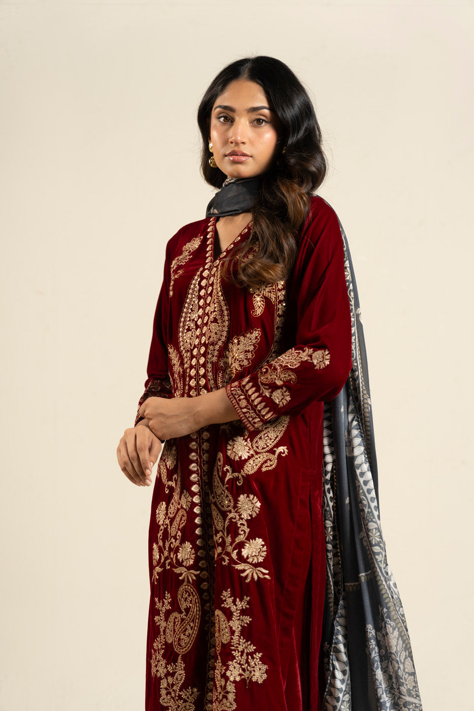RTW | SHIRT, CULOTTE & DUPATTA alternate view