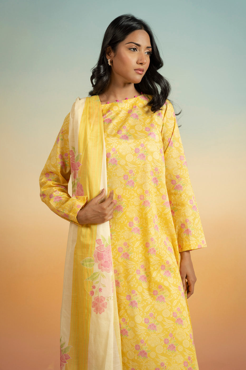 RTS  | SHIRT, TROUSER & DUPATTA alternate view