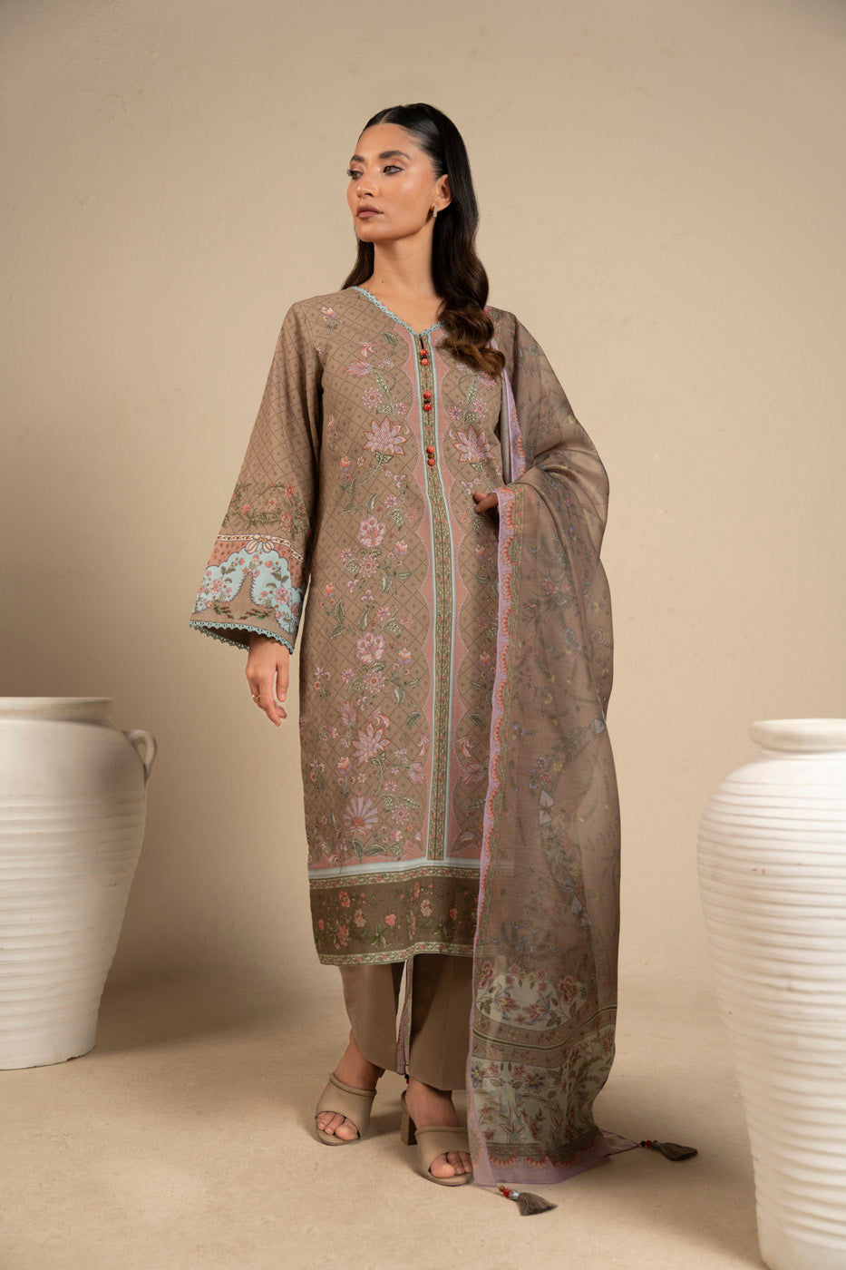 RTS | SHIRT, TROUSER & DUPATTA