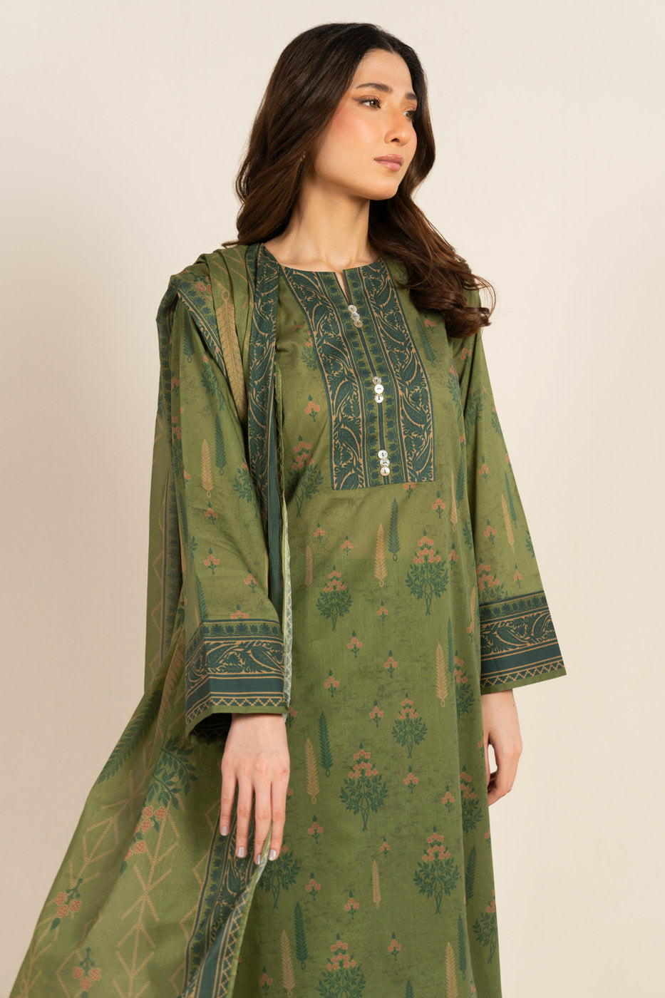 RTS  | SHIRT, TROUSER & DUPATTA alternate view