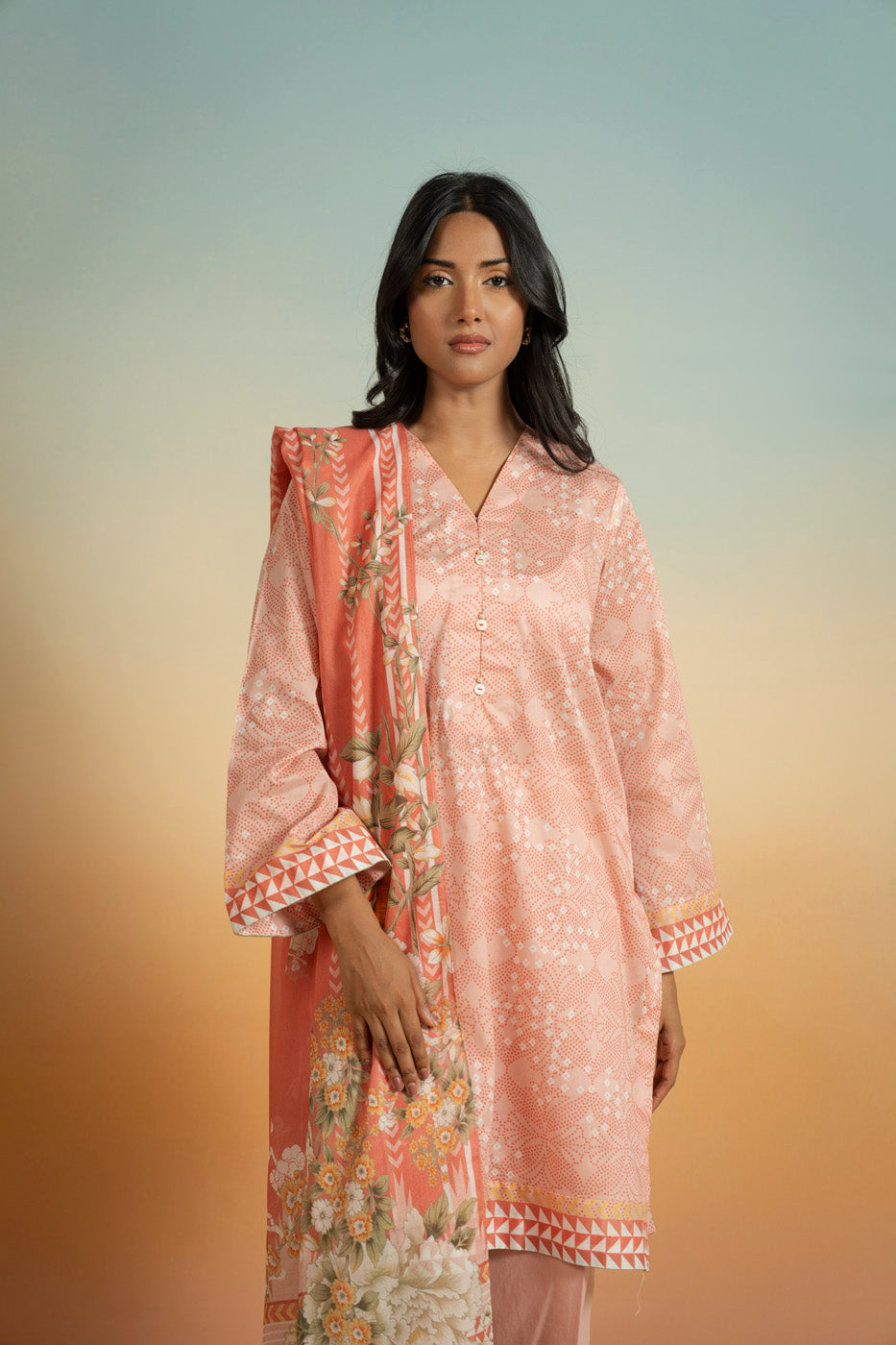 RTS  | SHIRT, TROUSER & DUPATTA alternate view