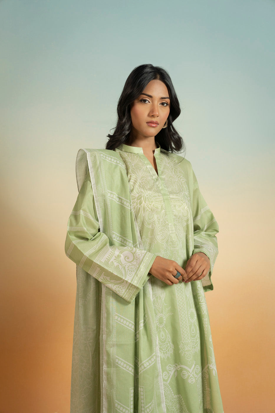 RTS  | SHIRT, TROUSER & DUPATTA alternate view