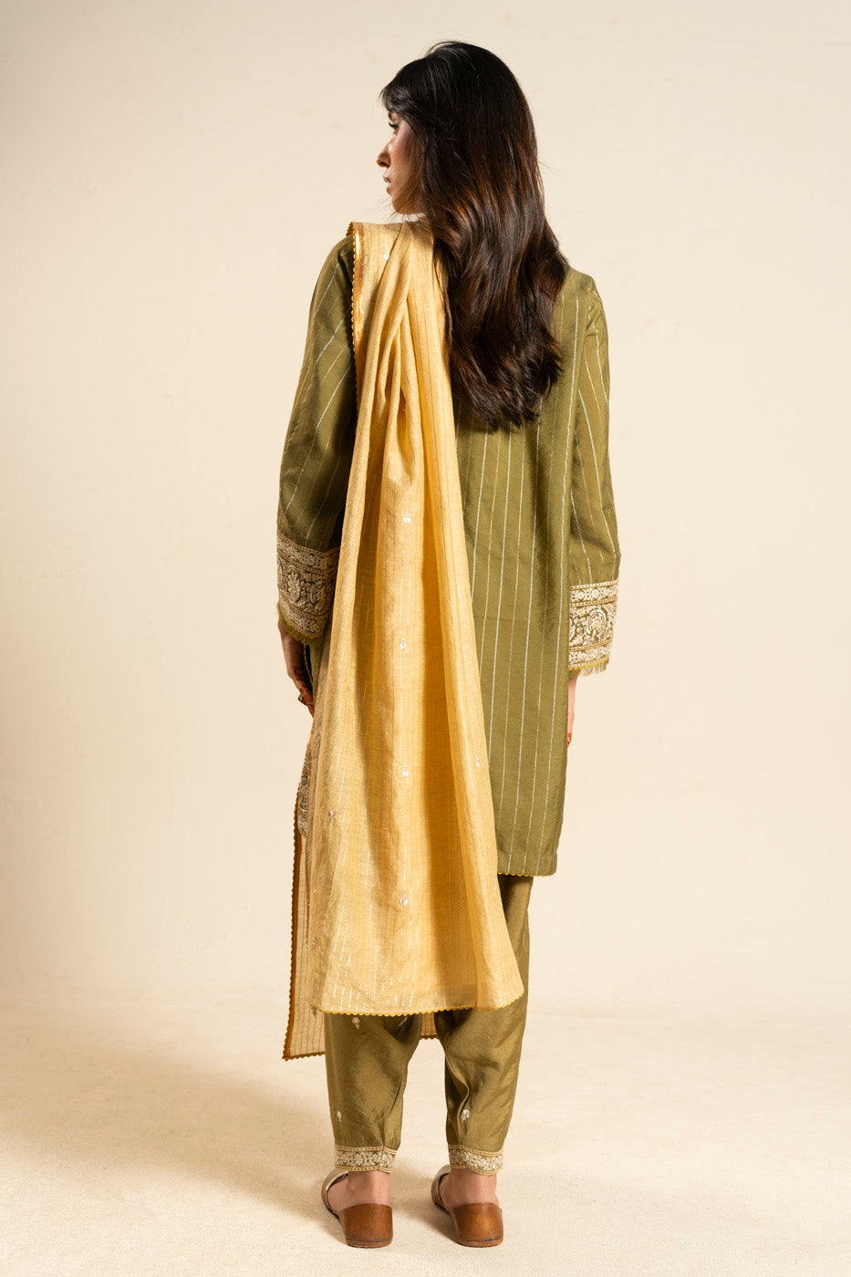 RTW | SHIRT, TROUSER & DUPATTA view 4