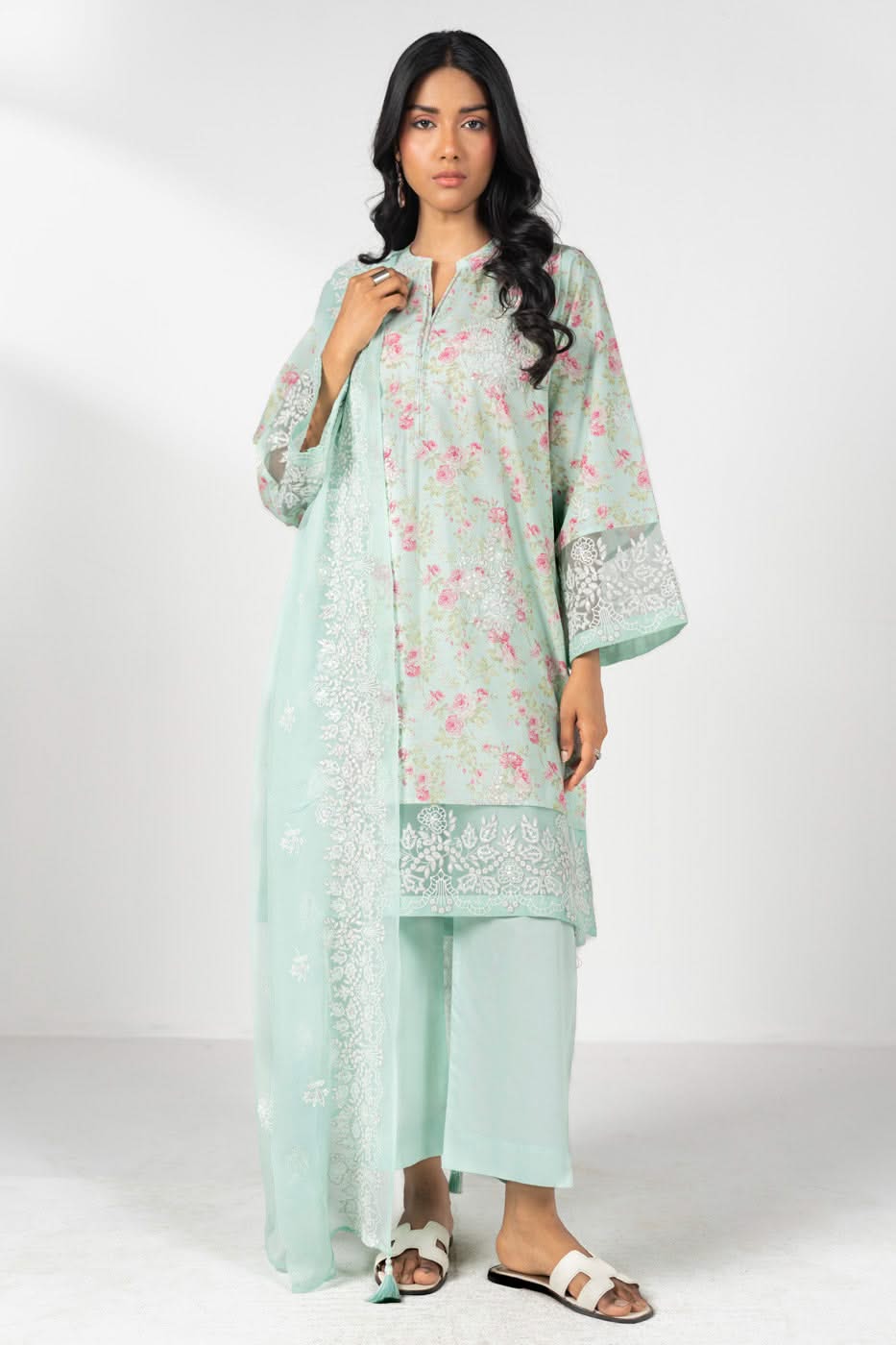 RTW | SHIRT, TROUSER & DUPATTA view 3