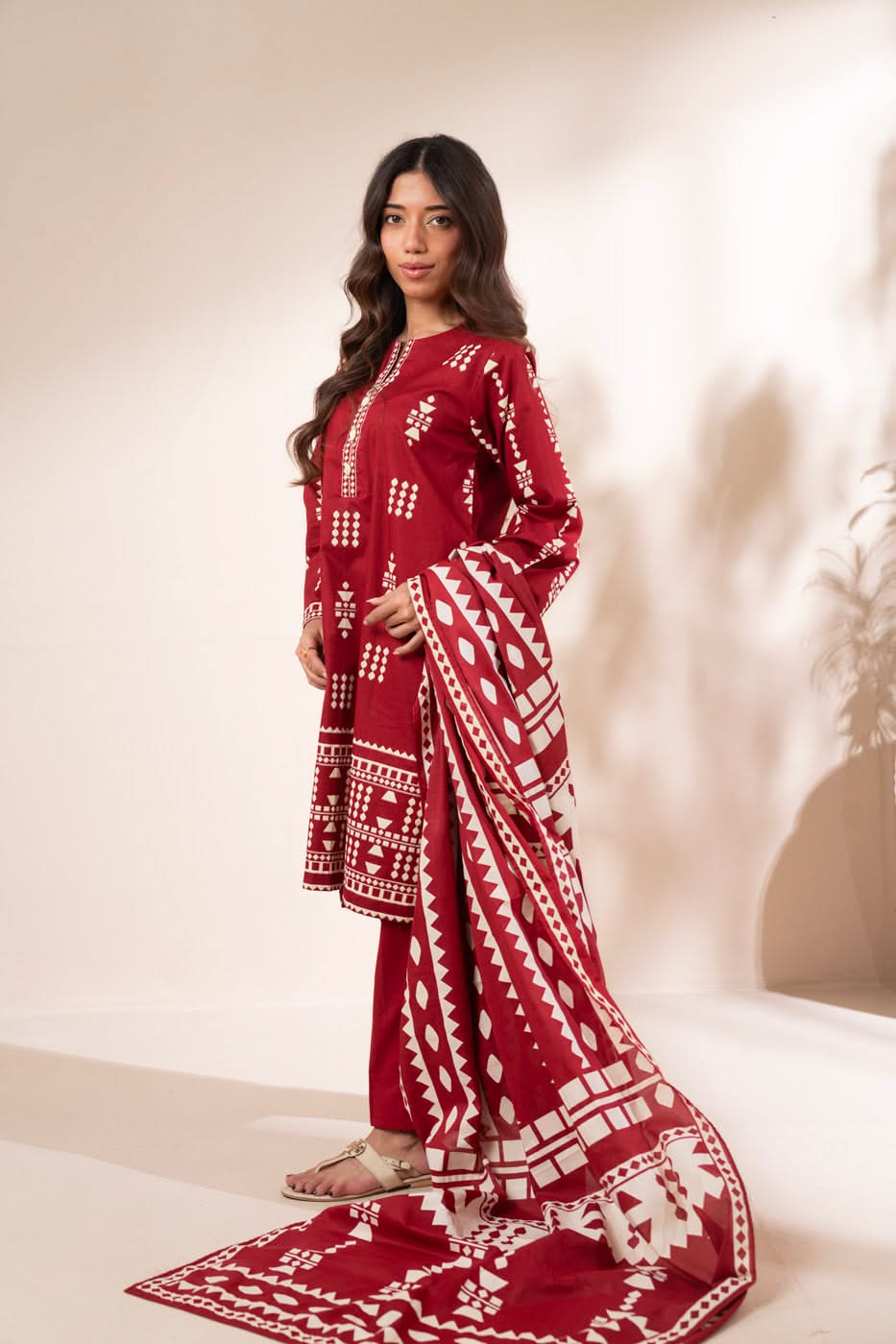 RTW | SHIRT & DUPATTA view 4