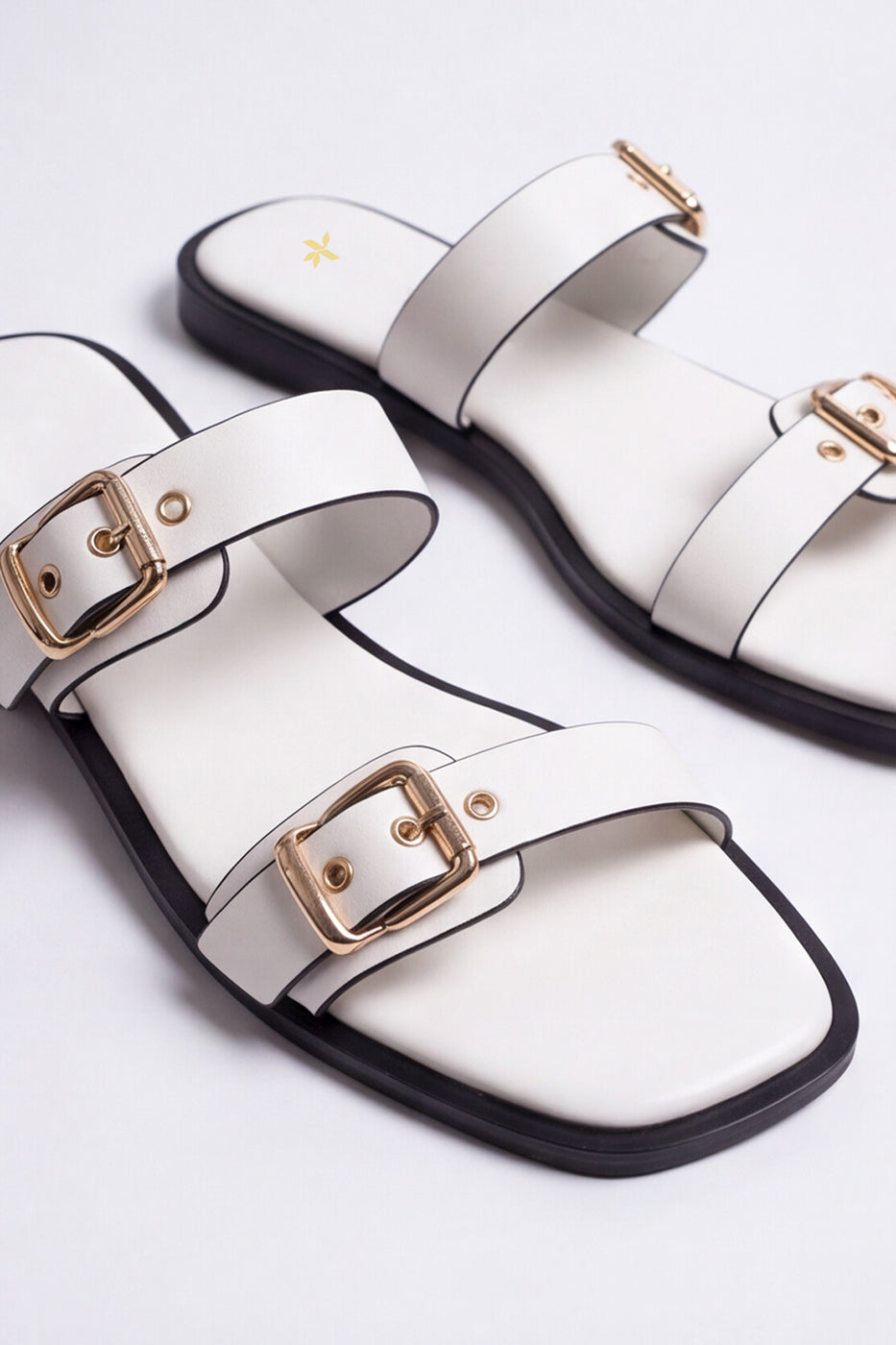 DOUBLE BUCKLE SLIDES view 3