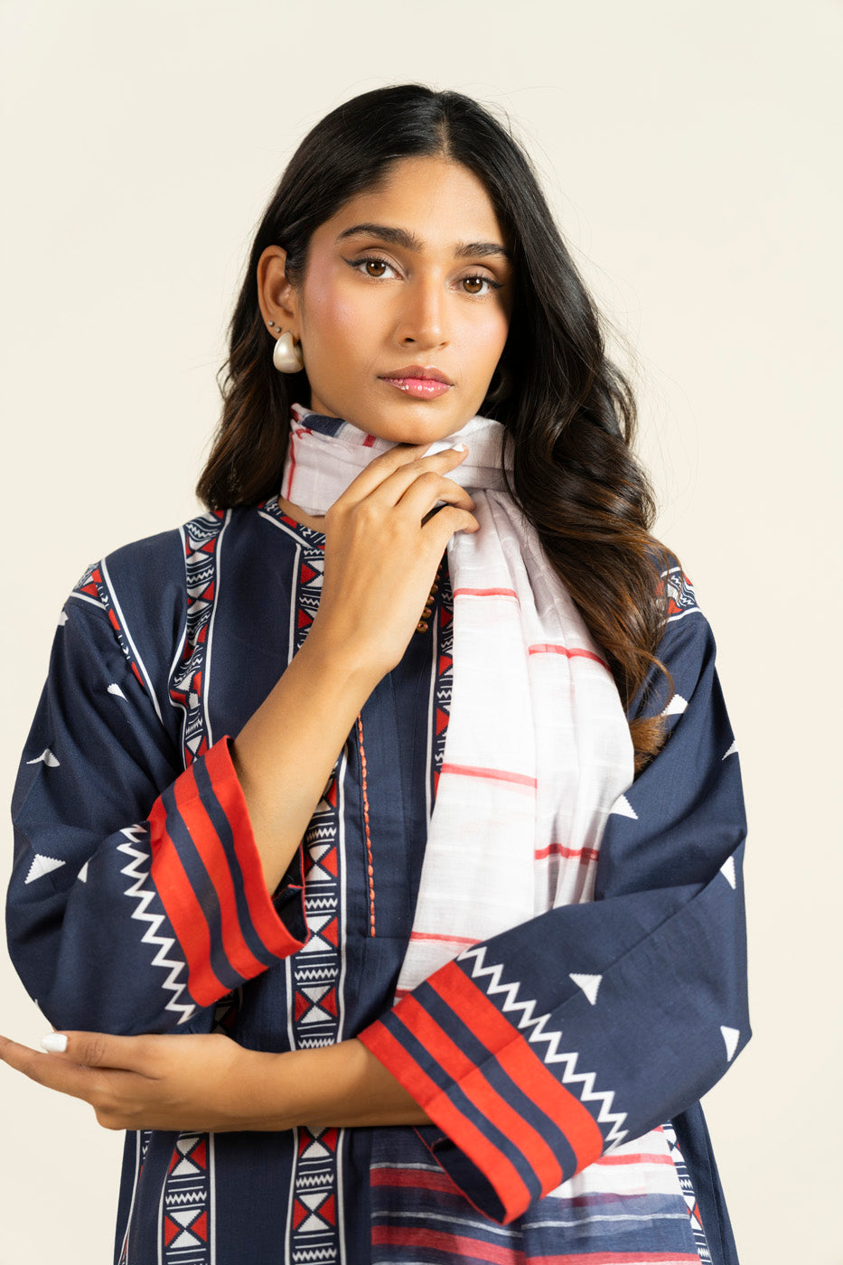 RTW | SHIRT, CULOTTE & DUPATTA view 3
