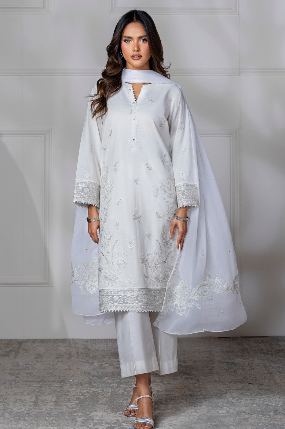 RTW | SHIRT, TROUSER & DUPATTA