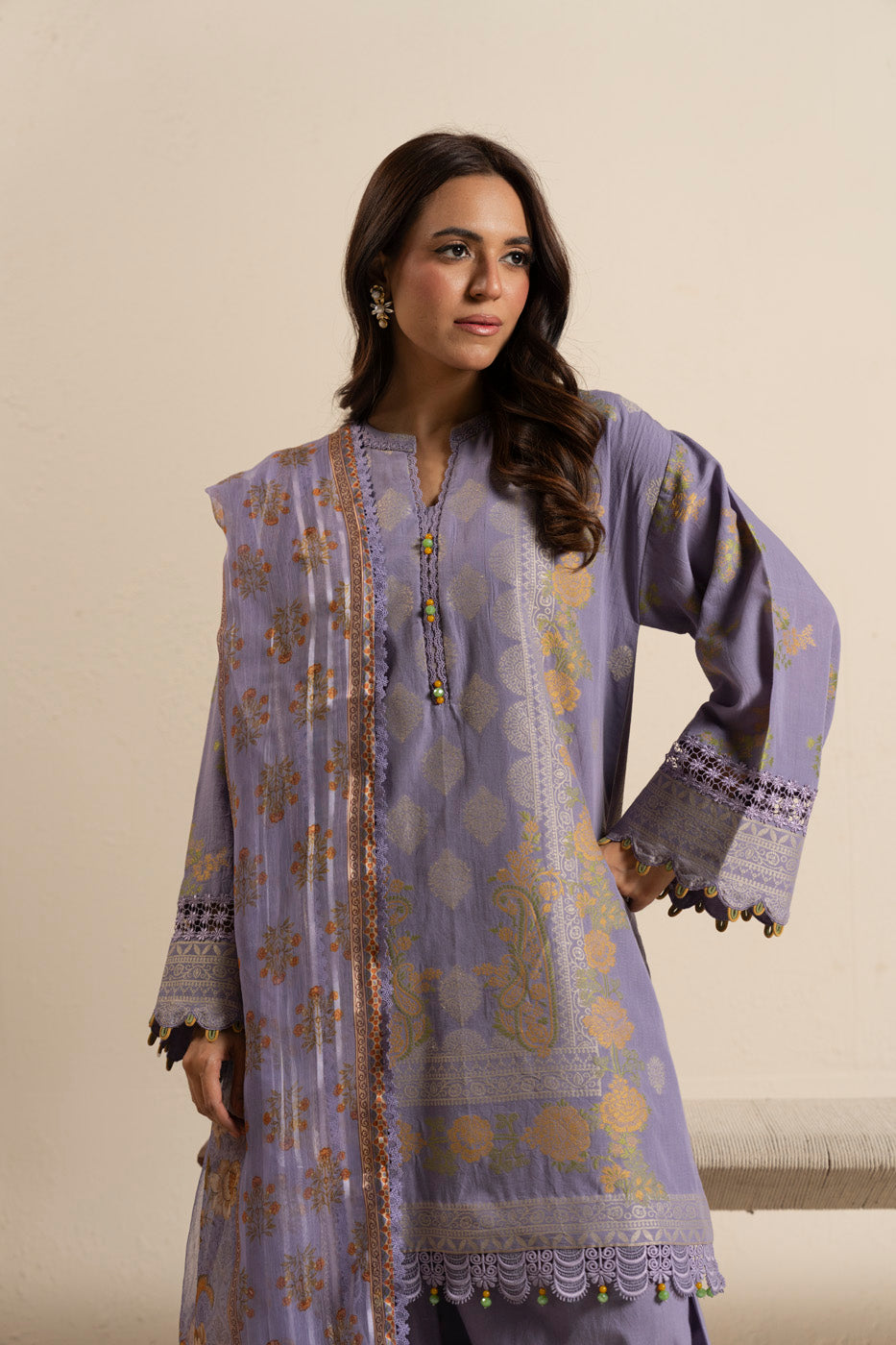 RTS| SHIRT, TROUSER & DUPATTA alternate view