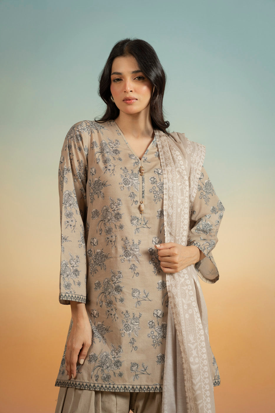 RTS  | SHIRT, TROUSER & DUPATTA alternate view